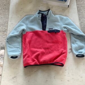 Adorable Patagonia fleece pink and blue!!💓💙💕🧿
